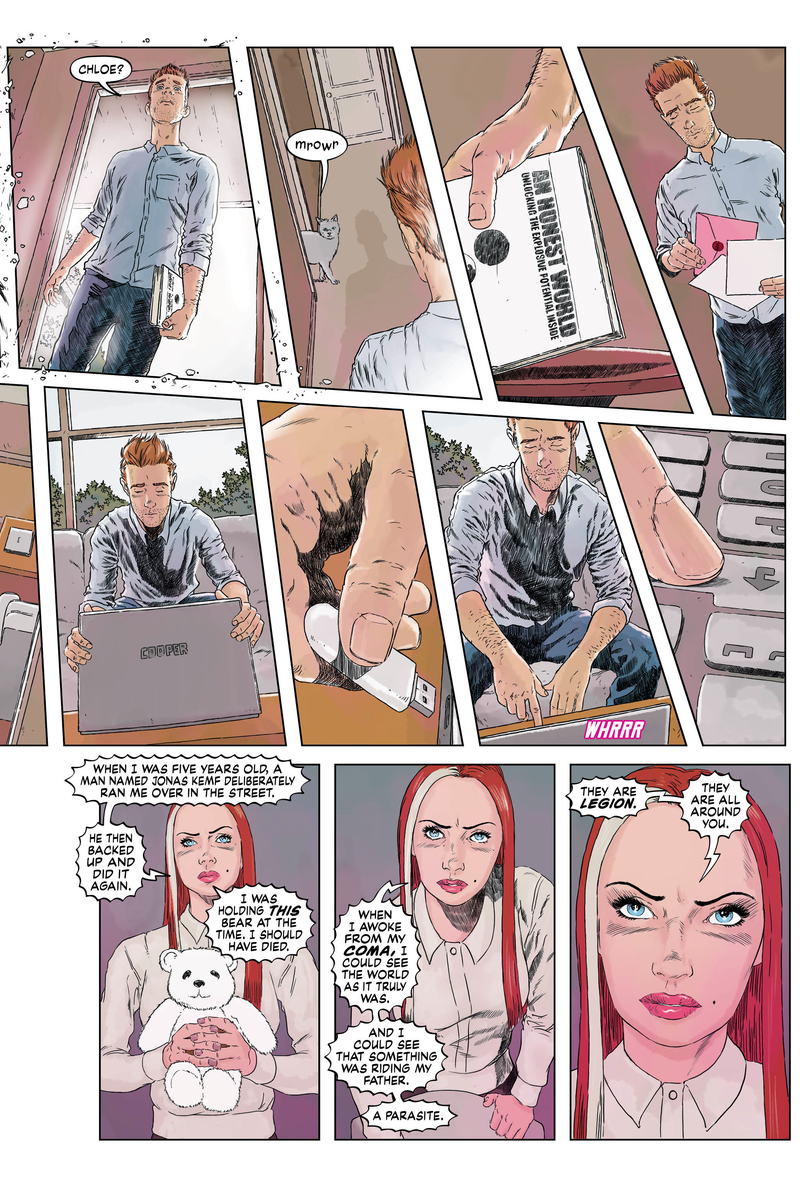 Illustration for article titled Vertigo exclusive: Clean Room #6 reveals the horrifying truth